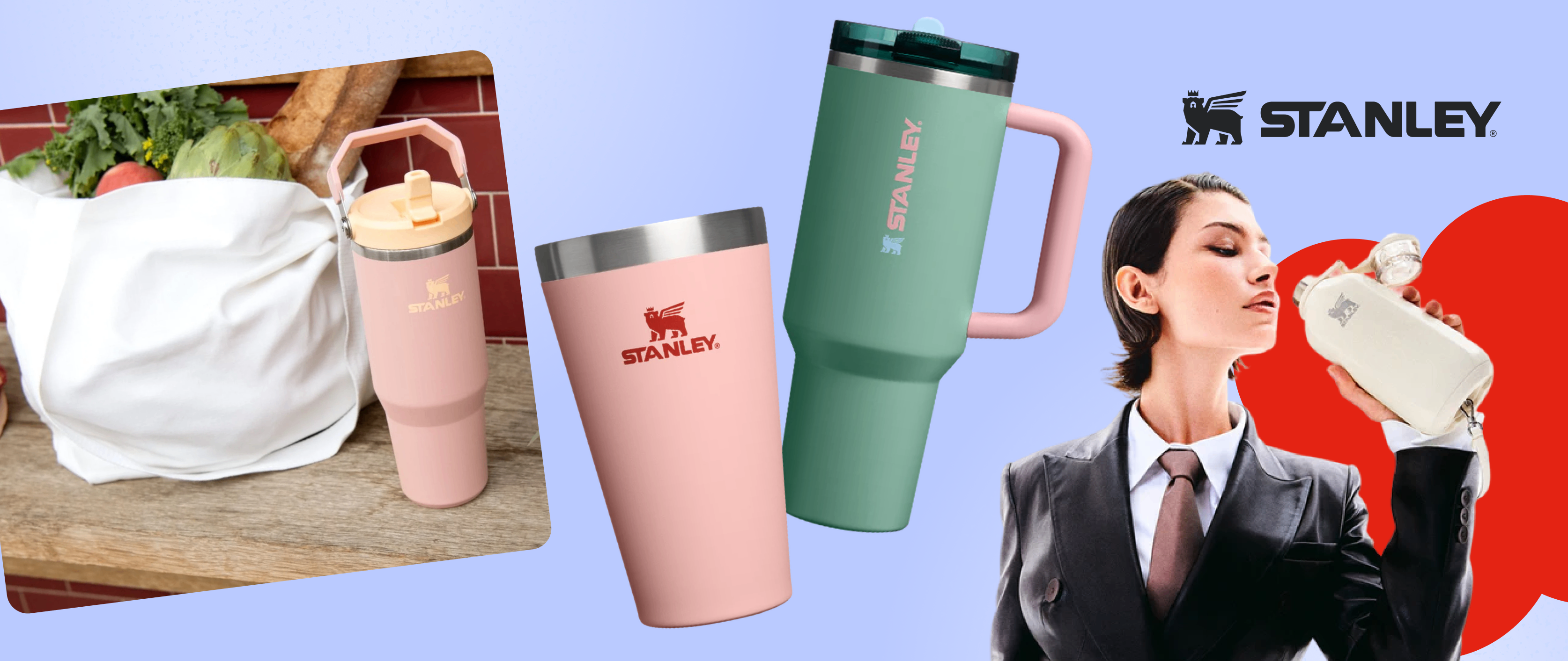 Где купить оригинал Stanley? Кружки Stanley Quencher, термосы и другая посуда с доставкой в Россию