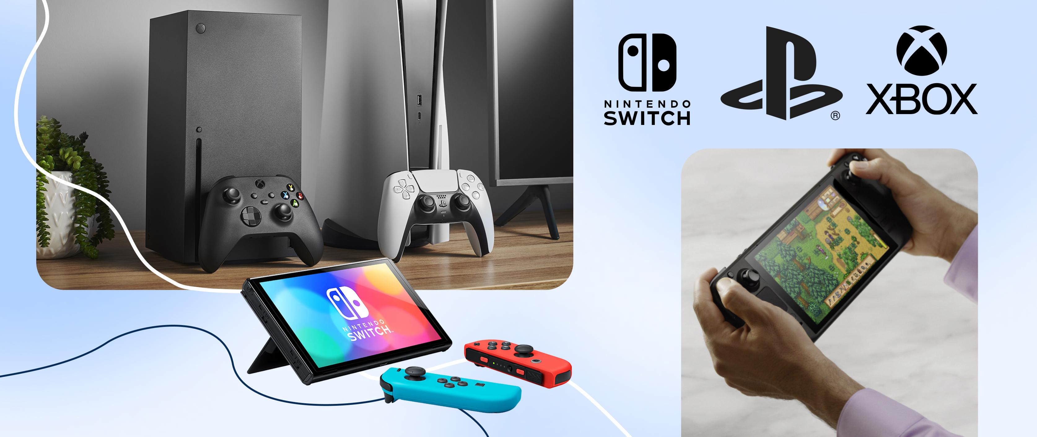 Заказываем Steam Deck, Nintendo Switch, PlayStation и Xbox из США с доставкой в Россию